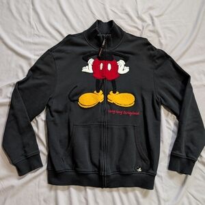 RARE Hong Kong Disneyland Mickey Mouse Zip Up.